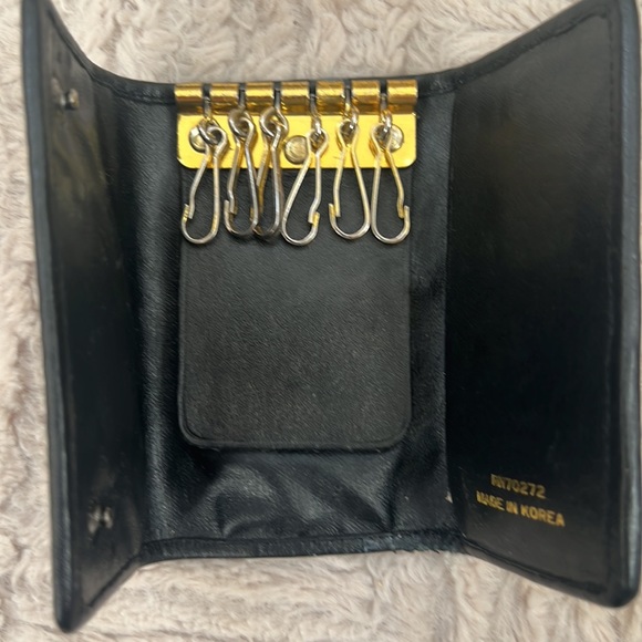 Vintage Liz Claiborne key wallet black - Picture 9 of 16